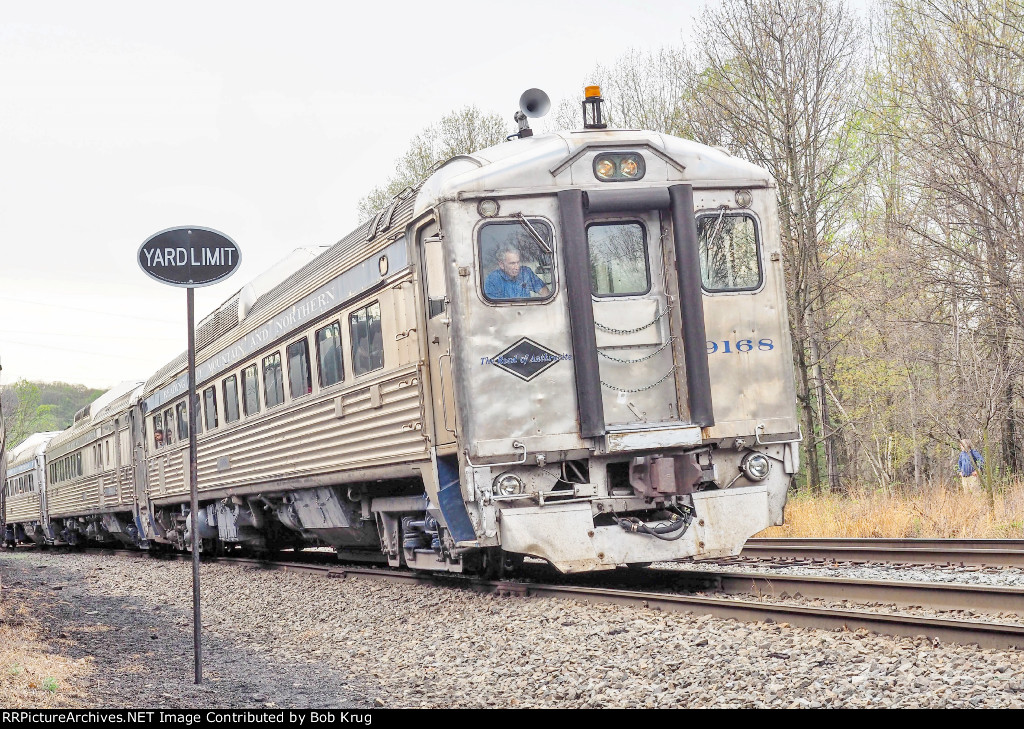 The RDC excursion on the fifth and final runby of the day